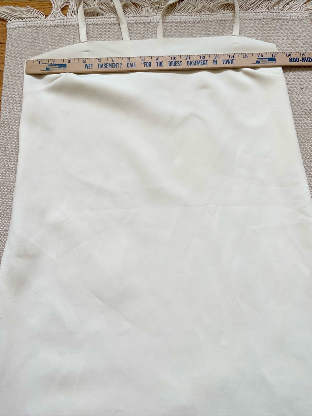 Helmut Lang Neoprene Tank Dress Size L Boxy Minimalist READ - Picture 8 of 10